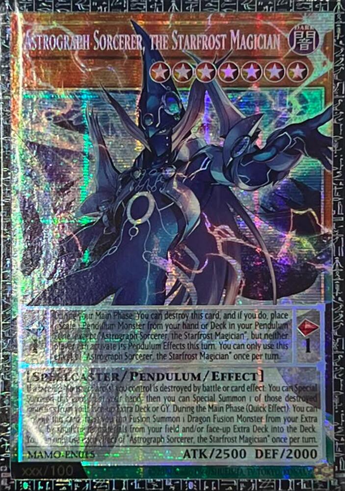 Astrograph Sorcerer, the Starfrost Magician (GMR) (MAMO-EN015) (MAMO)