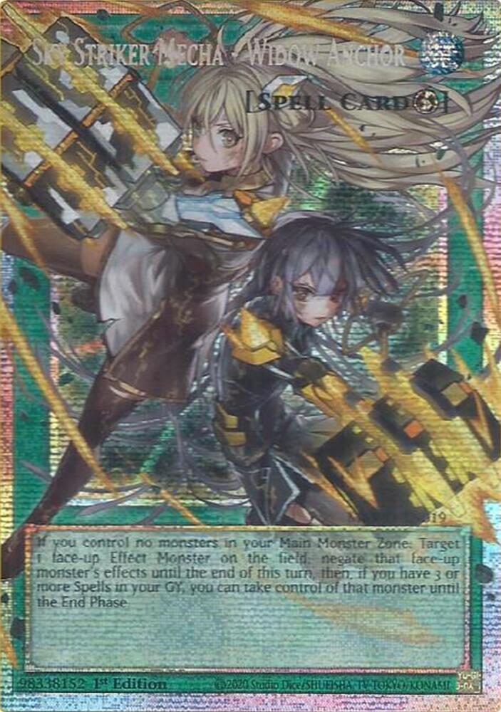 Sky Striker Mecha - Widow Anchor (Starlight Rare) (Extended Art) (MAMO-EN019) (MAMO)