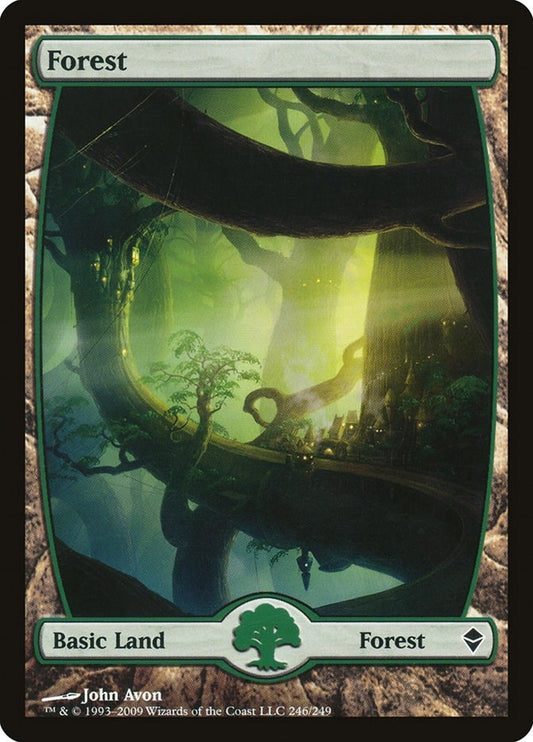 Image for Forest (246) - Full Art (246) (ZEN) - Magic: The Gathering