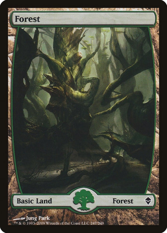 Image for Forest (247) - Full Art (247) (ZEN) - Magic: The Gathering