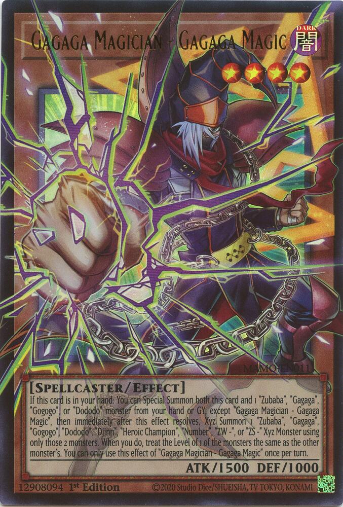 Gagaga Magician - Gagaga Magic (Extended Art) (MAMO-EN011) (MAMO)