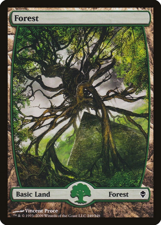 Image for Forest (249) - Full Art (249) (ZEN) - Magic: The Gathering
