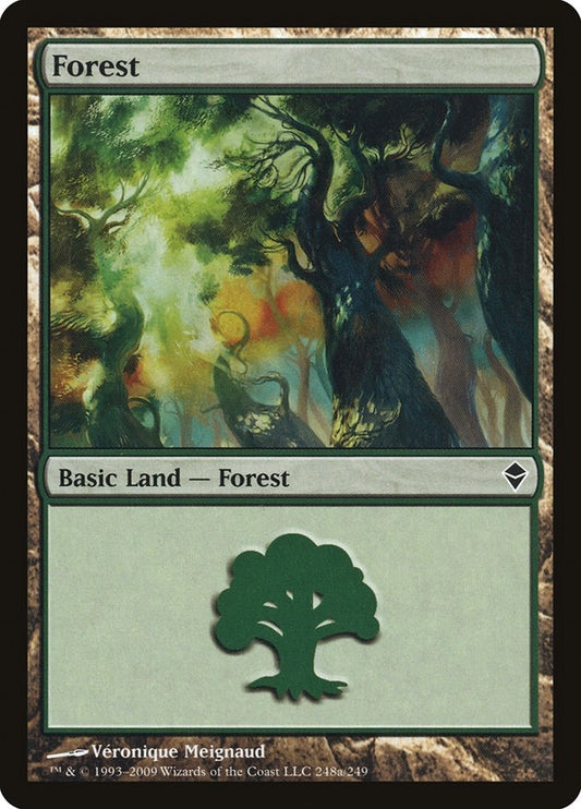 Image for Forest (248a) (248a) (ZEN) - Magic: The Gathering