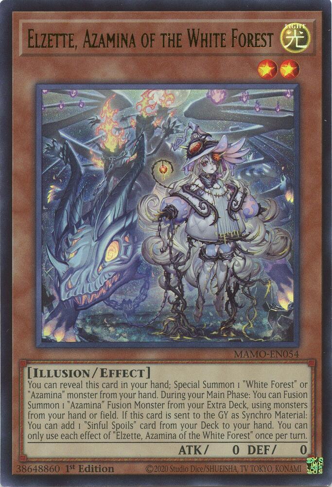 Elzette, Azamina of the White Forest (MAMO-EN054) (MAMO)
