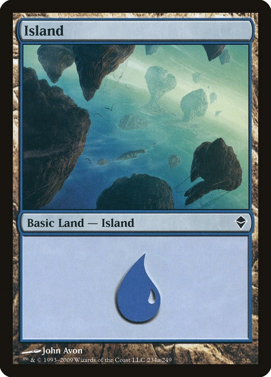 Image for Island (234a) (234a) (ZEN) - Magic: The Gathering