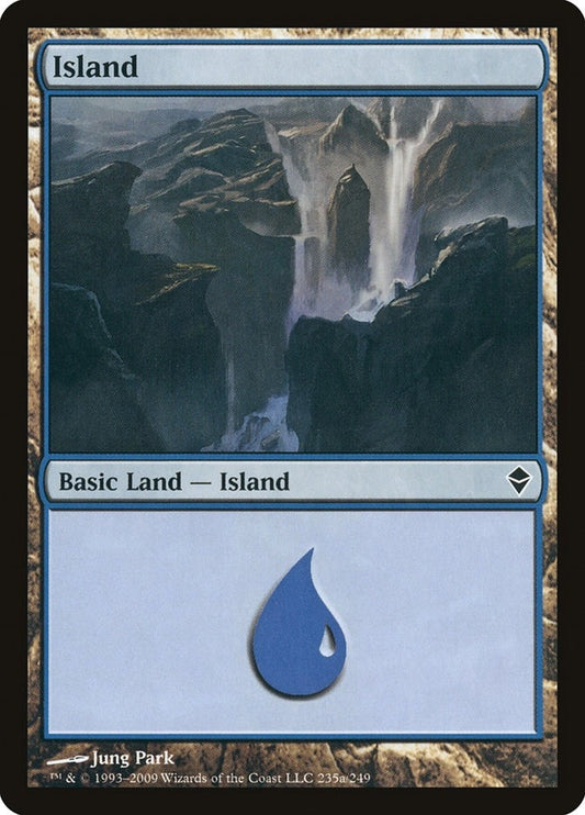 Image for Island (235a) (235a) (ZEN) - Magic: The Gathering