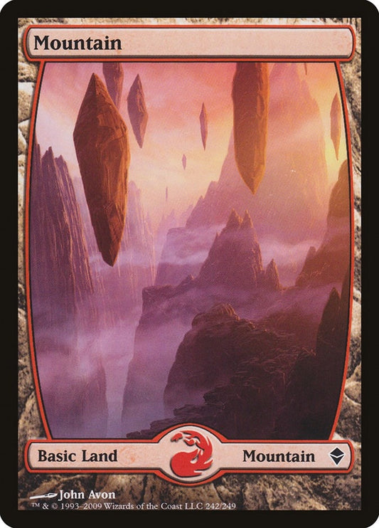 Image for Mountain (242) - Full Art (242) (ZEN) - Magic: The Gathering
