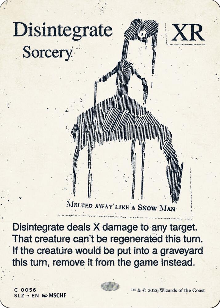 Disintegrate (0056) (56) (SLZ)