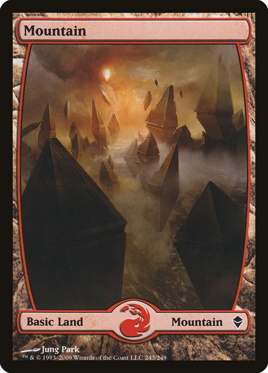 Image for Mountain (243) - Full Art (243) (ZEN) - Magic: The Gathering