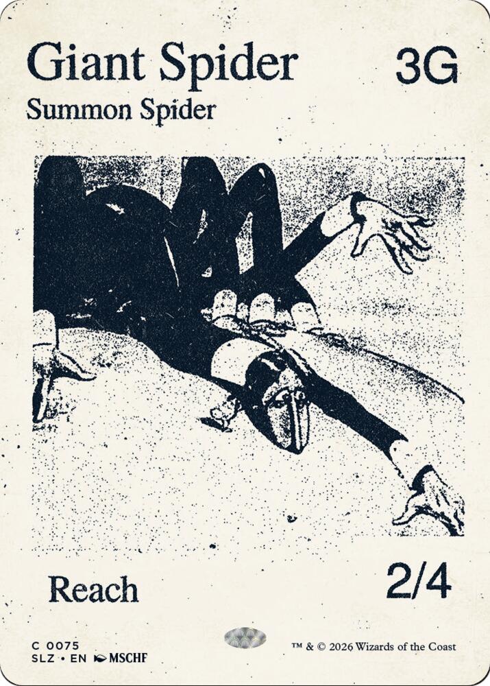 Giant Spider (0075) (75) (SLZ)