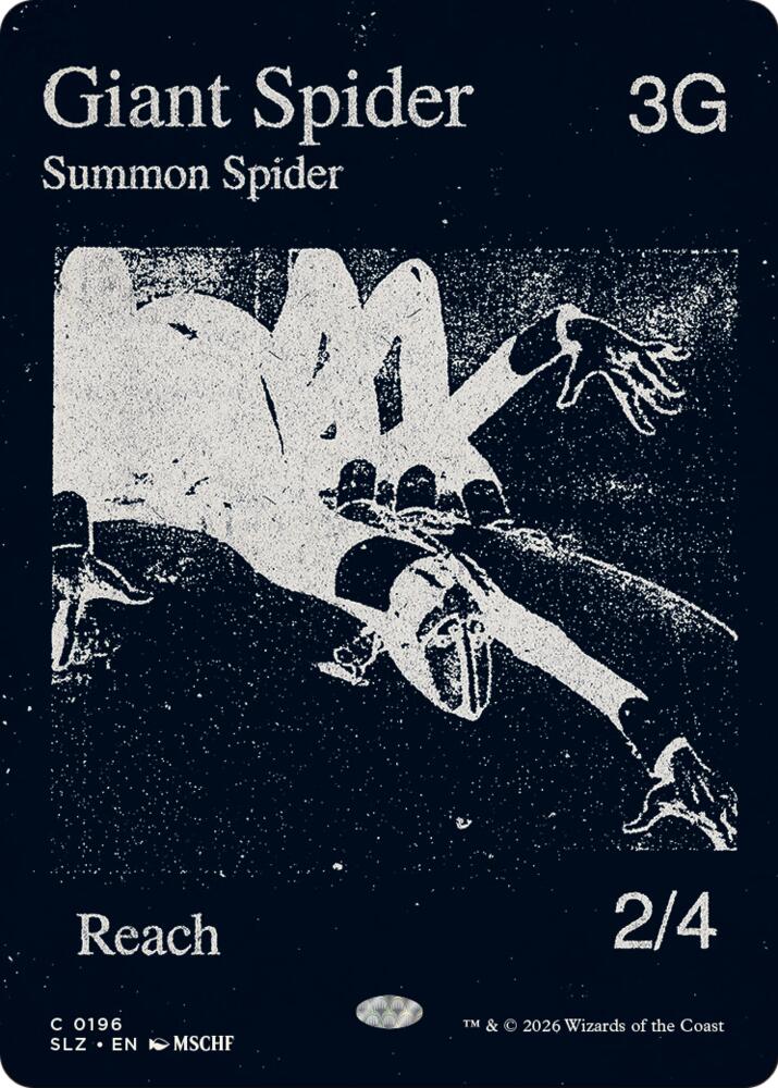 Giant Spider (0196) (196) (SLZ)