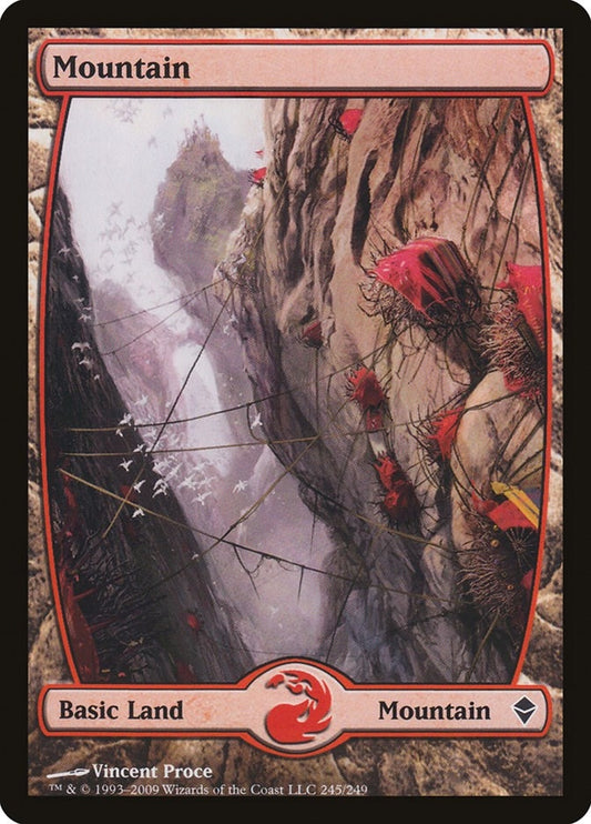 Image for Mountain (245) - Full Art (245) (ZEN) - Magic: The Gathering