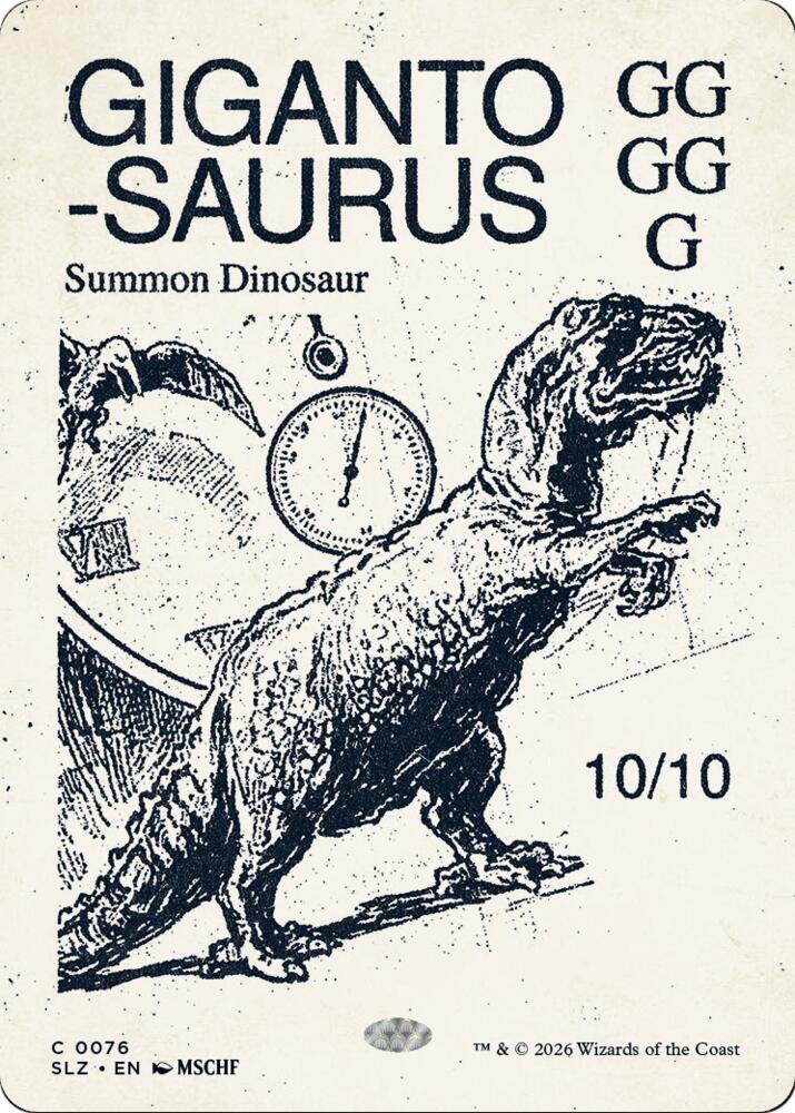 Gigantosaurus (0076) (76) (SLZ)