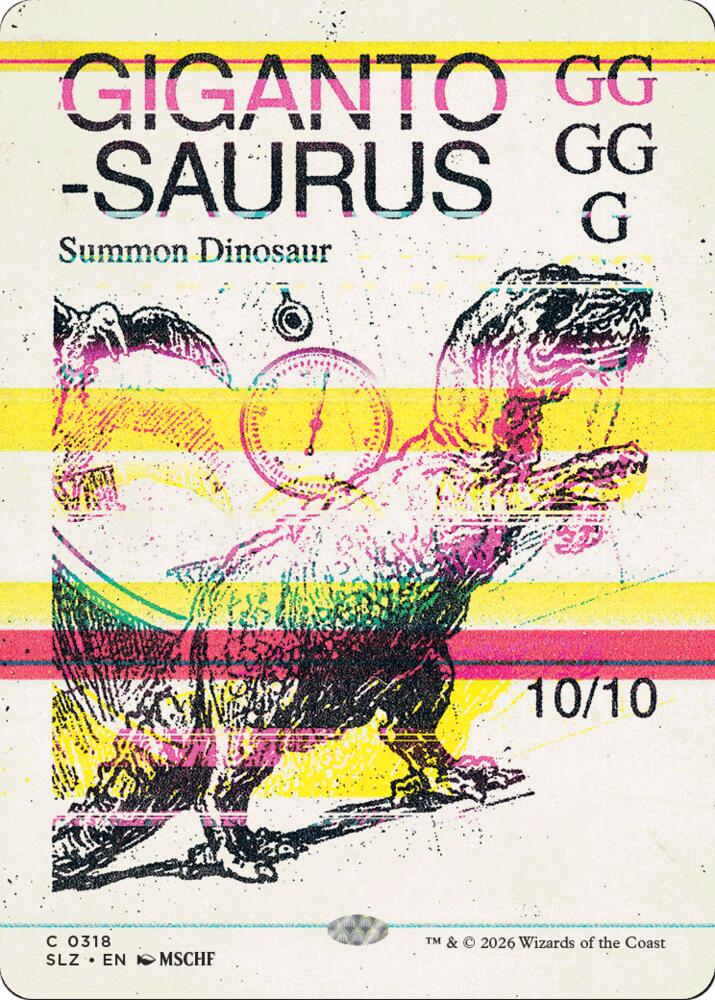Gigantosaurus (0318) (318) (SLZ)