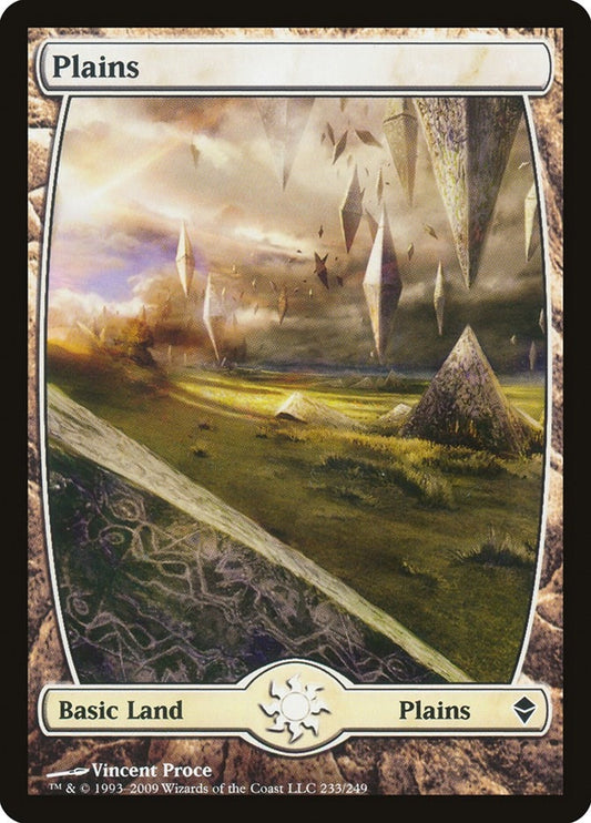 Image for Plains (233) - Full Art (233) (ZEN) - Magic: The Gathering