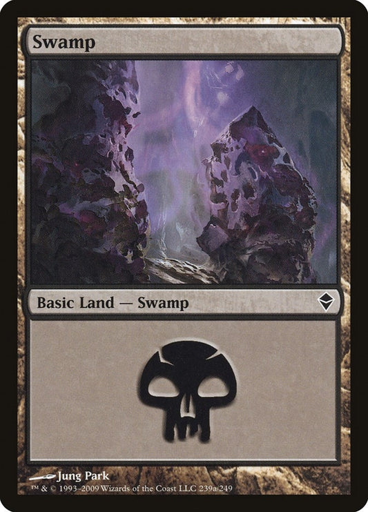 Image for Swamp (239a) (239a) (ZEN) - Magic: The Gathering