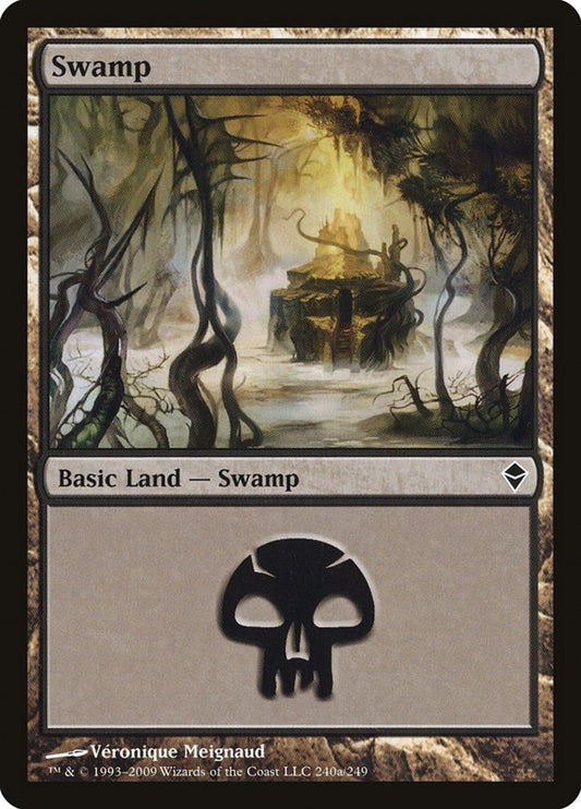 Image for Swamp (240a) (240a) (ZEN) - Magic: The Gathering