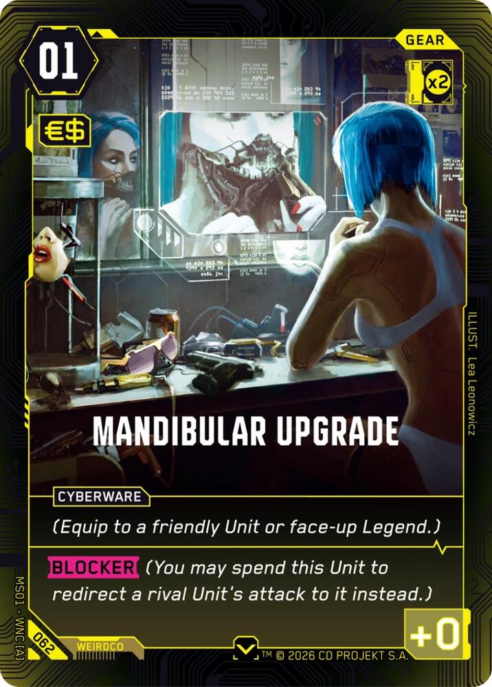 Mandibular Upgrade (062)