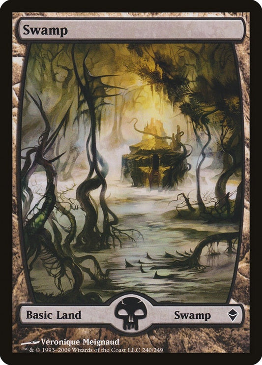 Image for Swamp (240) - Full Art (240) (ZEN) - Magic: The Gathering