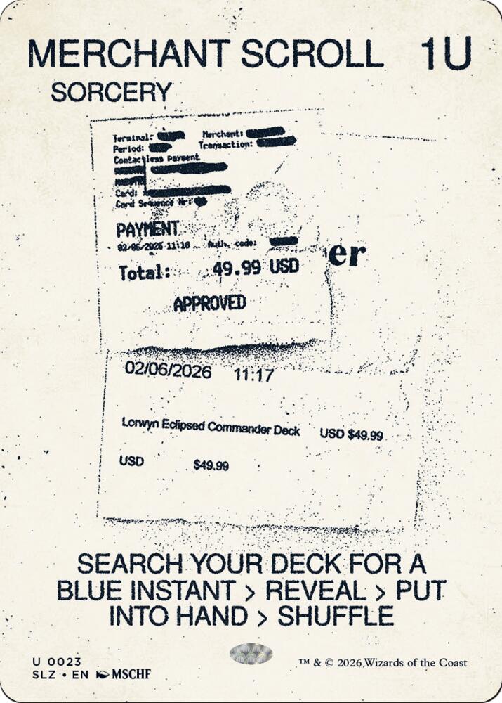 Merchant Scroll (0023) (23) (SLZ)
