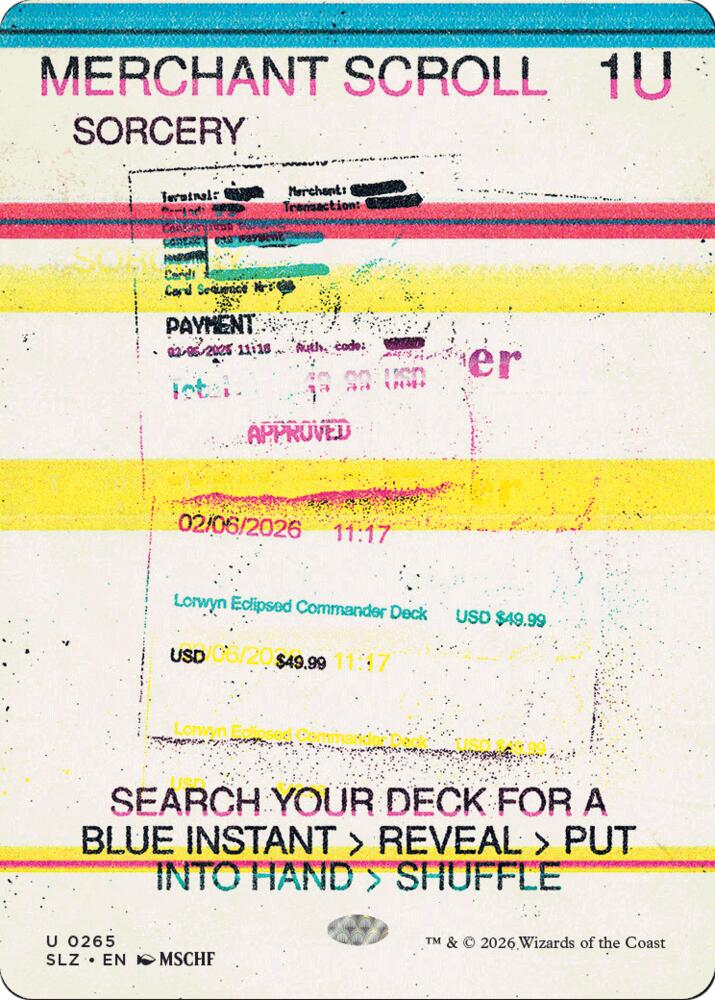 Merchant Scroll (0265) (265) (SLZ)