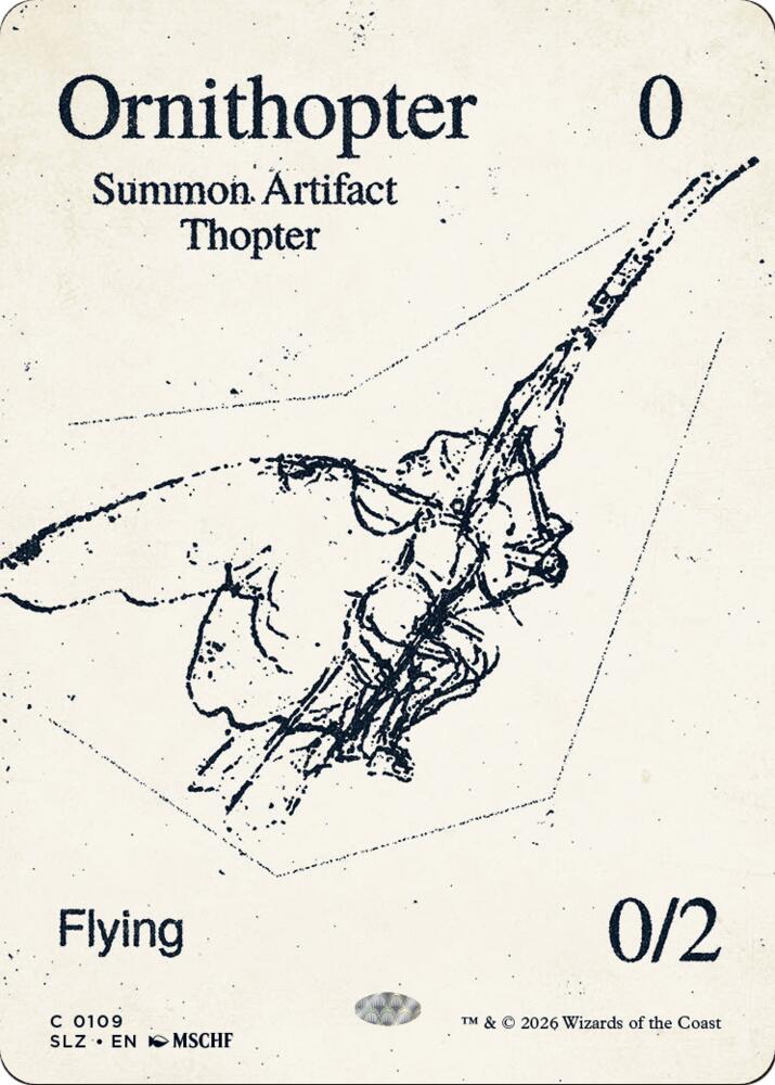 Ornithopter (0109) (109) (SLZ)