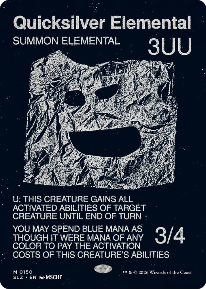 Quicksilver Elemental (0150) (150) (SLZ)