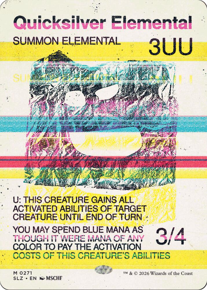 Quicksilver Elemental (0271) (271) (SLZ)