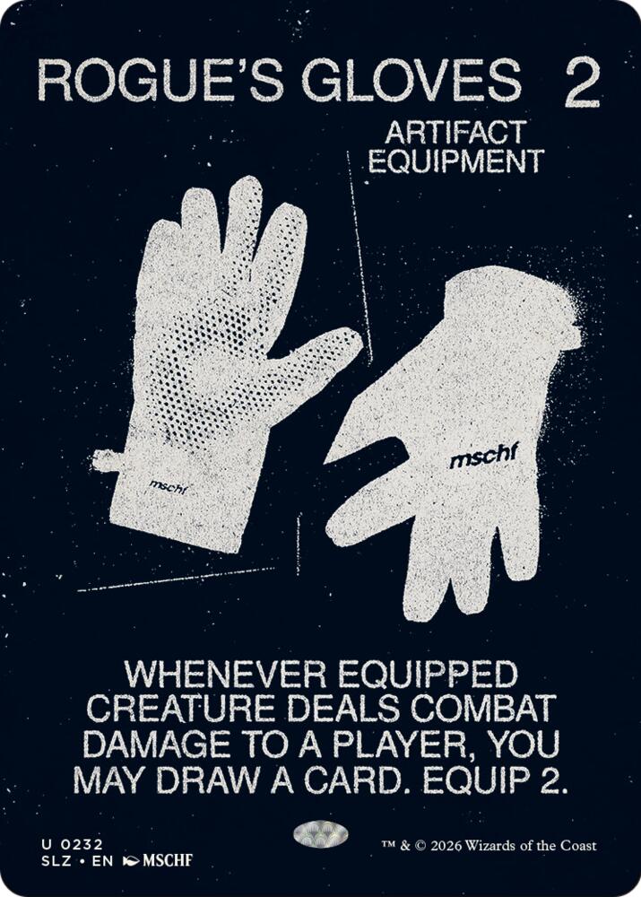 Rogue's Gloves (0232) (232) (SLZ)