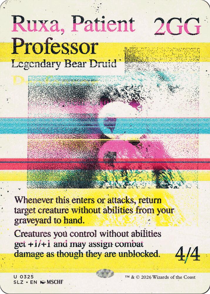 Ruxa, Patient Professor (0325) (325) (SLZ)