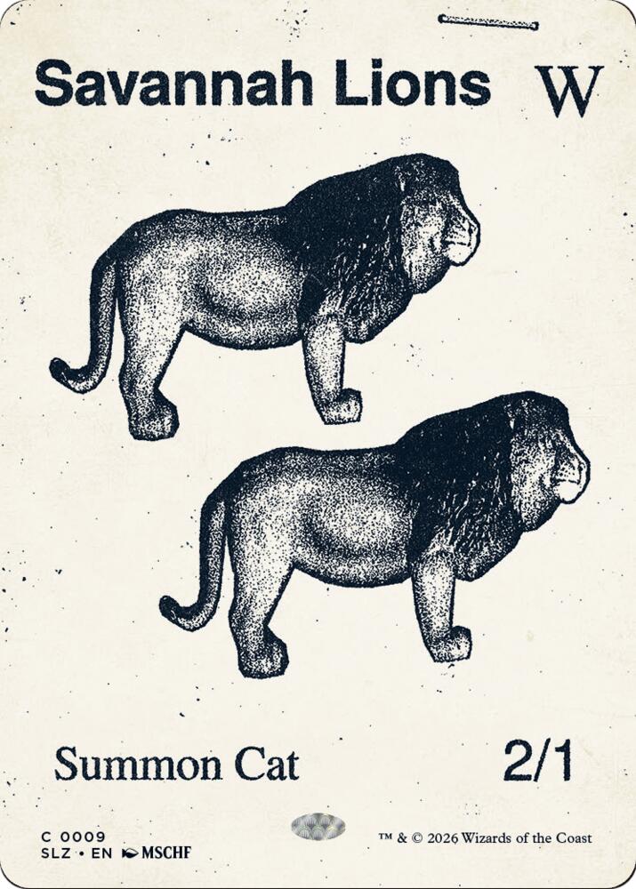 Savannah Lions (0009) (9) (SLZ)