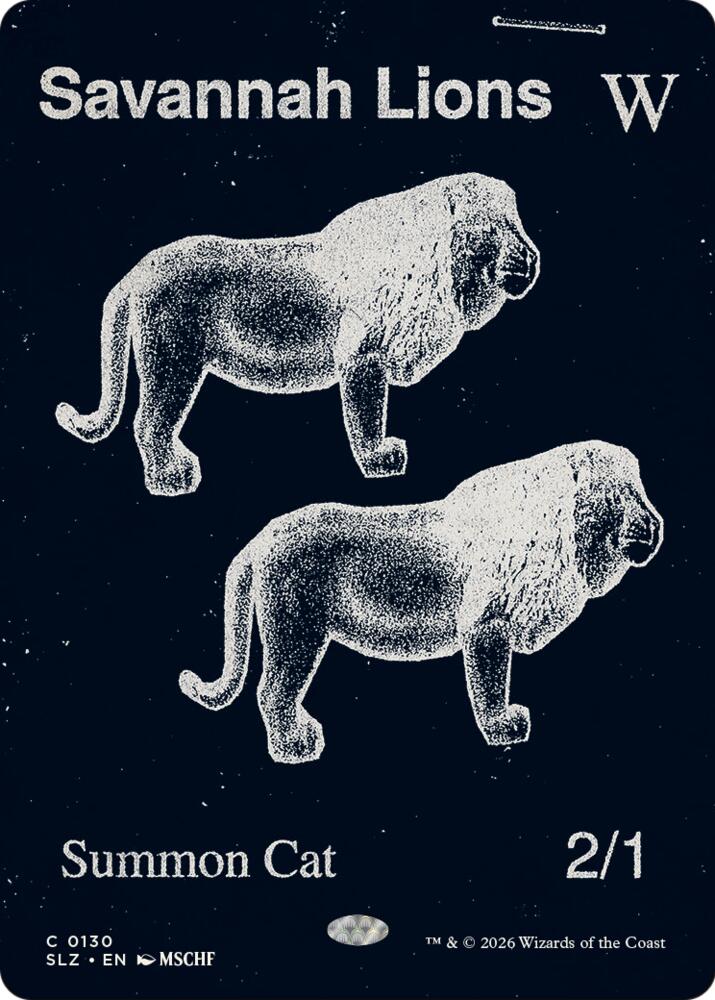 Savannah Lions (0130) (130) (SLZ)