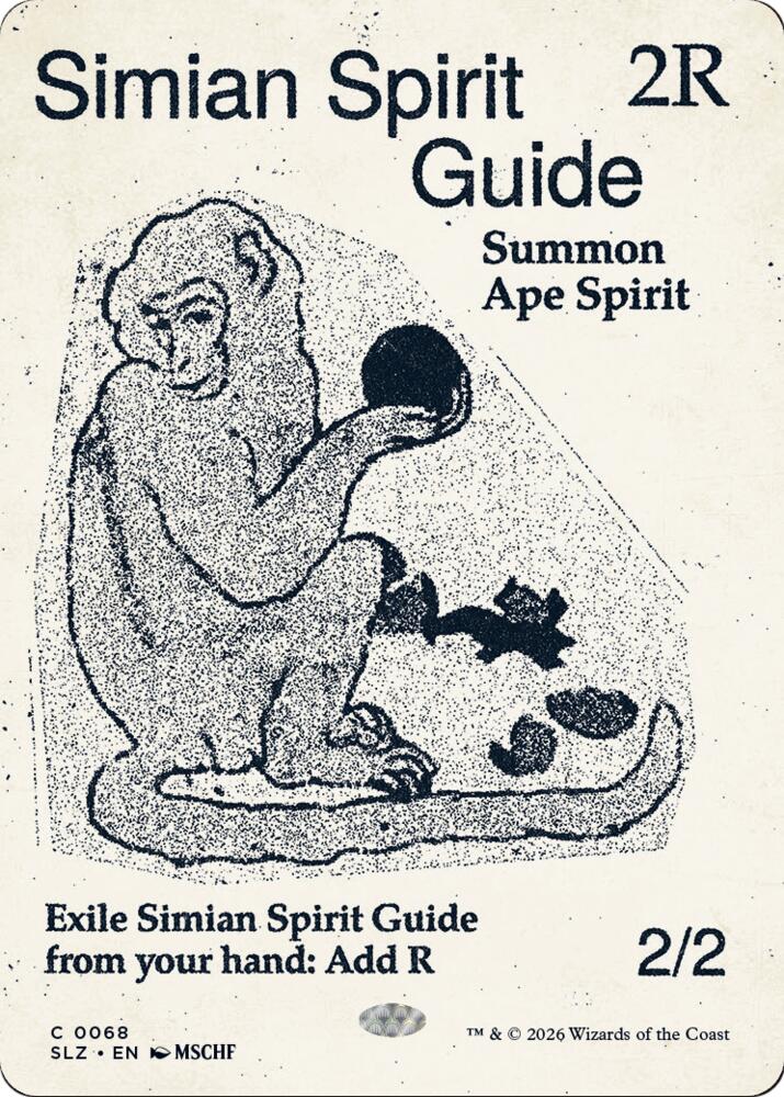 Simian Spirit Guide (0068) (68) (SLZ)