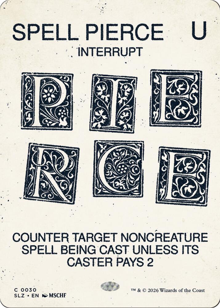 Spell Pierce (0030) (30) (SLZ)