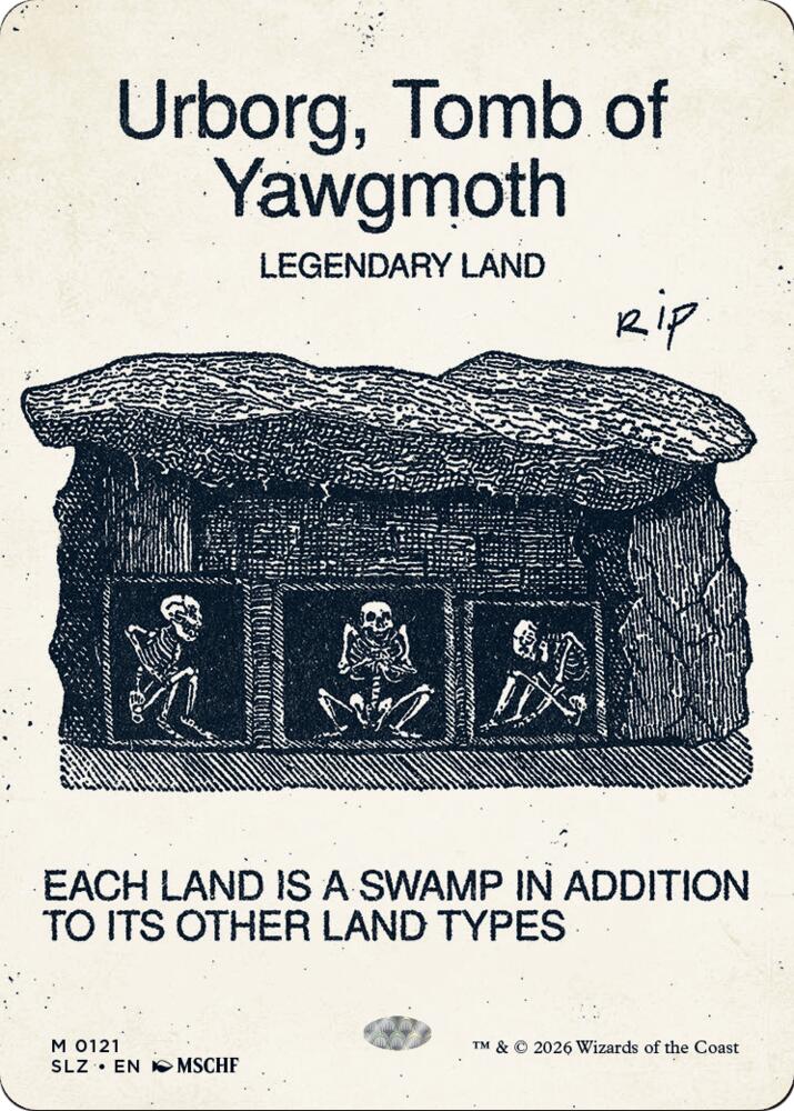 Urborg, Tomb of Yawgmoth (0121) (121) (SLZ)