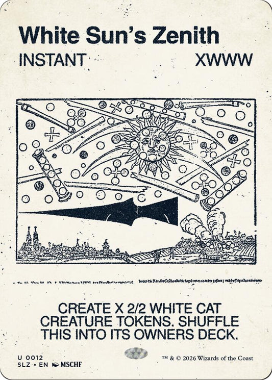Image for White Sun's Zenith (0012) (12) (SLZ) - Magic: The Gathering