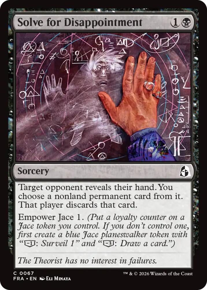 Solve for Disappointment (67) (FRA)