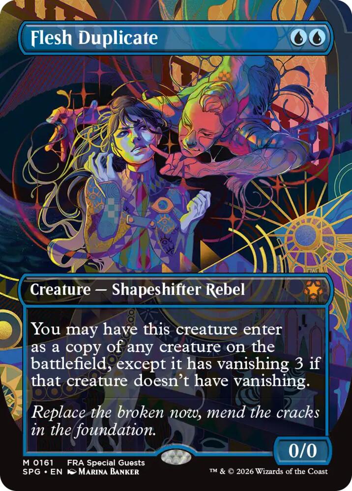 Flesh Duplicate (Borderless) (161) (SPG)