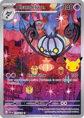 Chandelure - 137/128 (137/128) (30C)