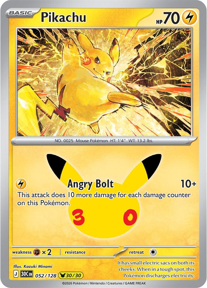 Pikachu - 052/128 (052/128) (30C)