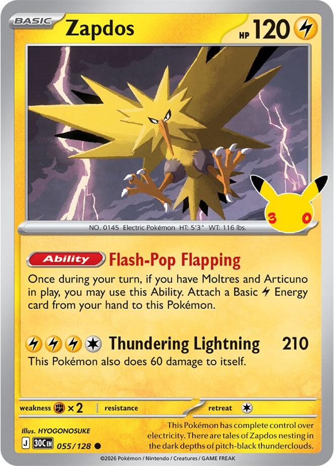 Zapdos - 055/128 (055/128) (30C)