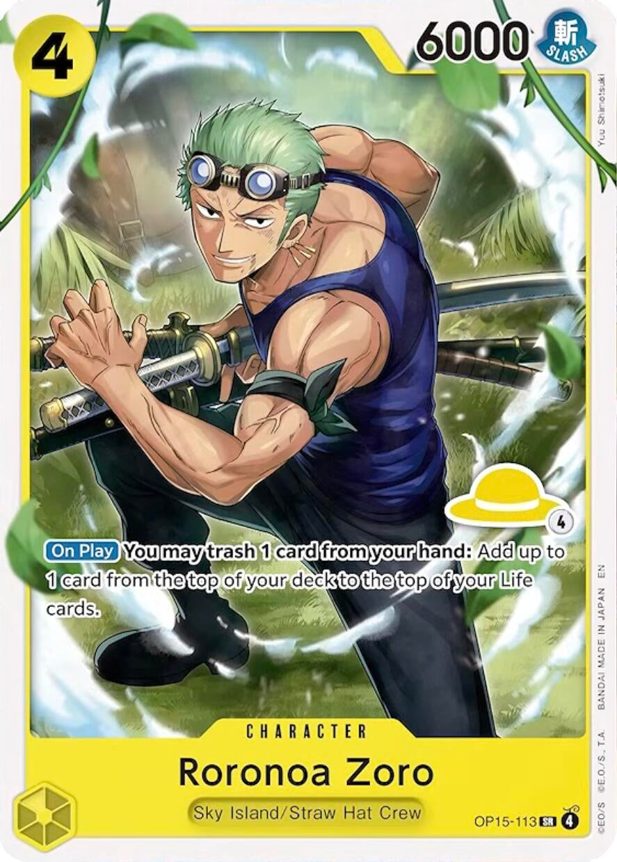 Roronoa Zoro (Luffy Deck) (OP15-113) (SD01)
