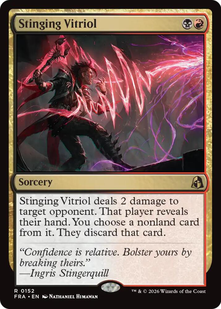 Stinging Vitriol (152) (FRA)