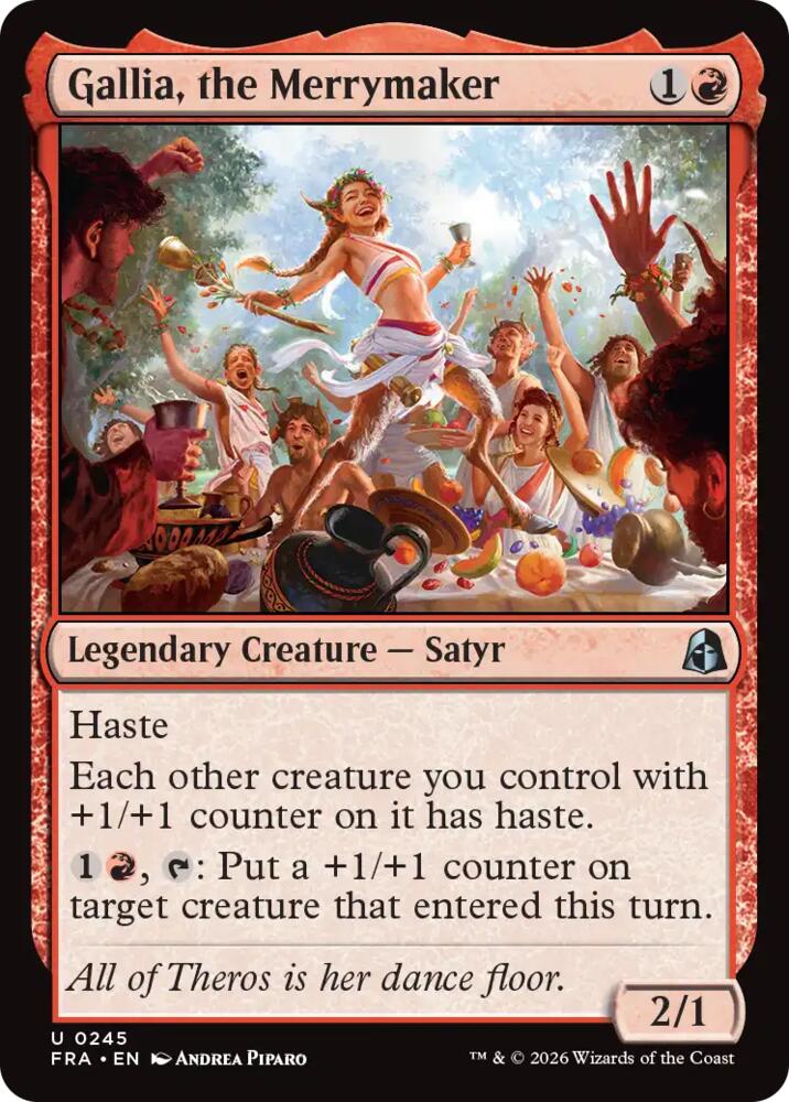Gallia, the Merrymaker (245) (FRA)