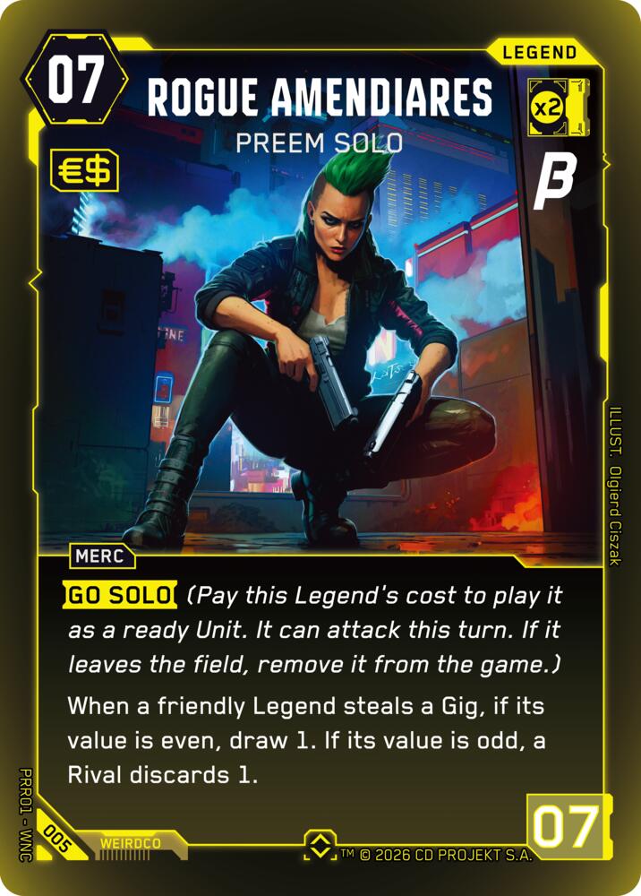 Rogue Amendiares - Preem Solo (005) (PRR)