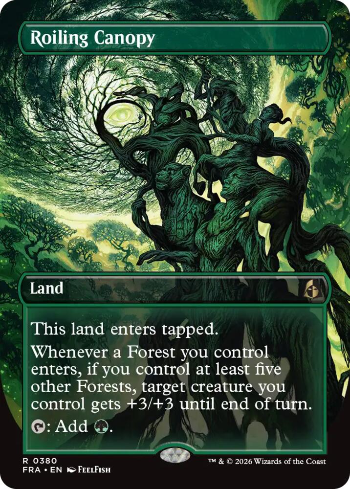 Roiling Canopy (Borderless) (380) (FRA)