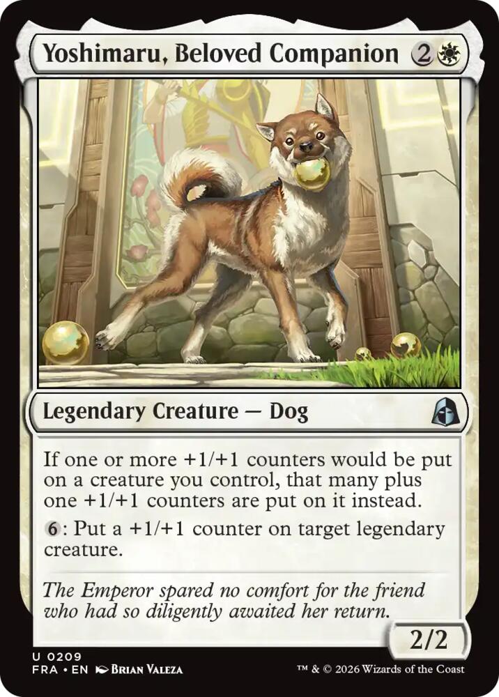 Yoshimaru, Beloved Companion (209) (FRA)