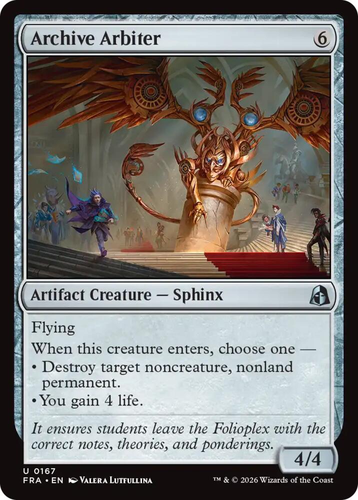 Archive Arbiter (167) (FRA)