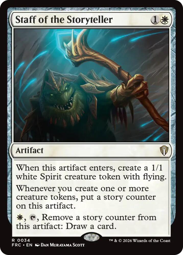 Staff of the Storyteller (34) (FRC)