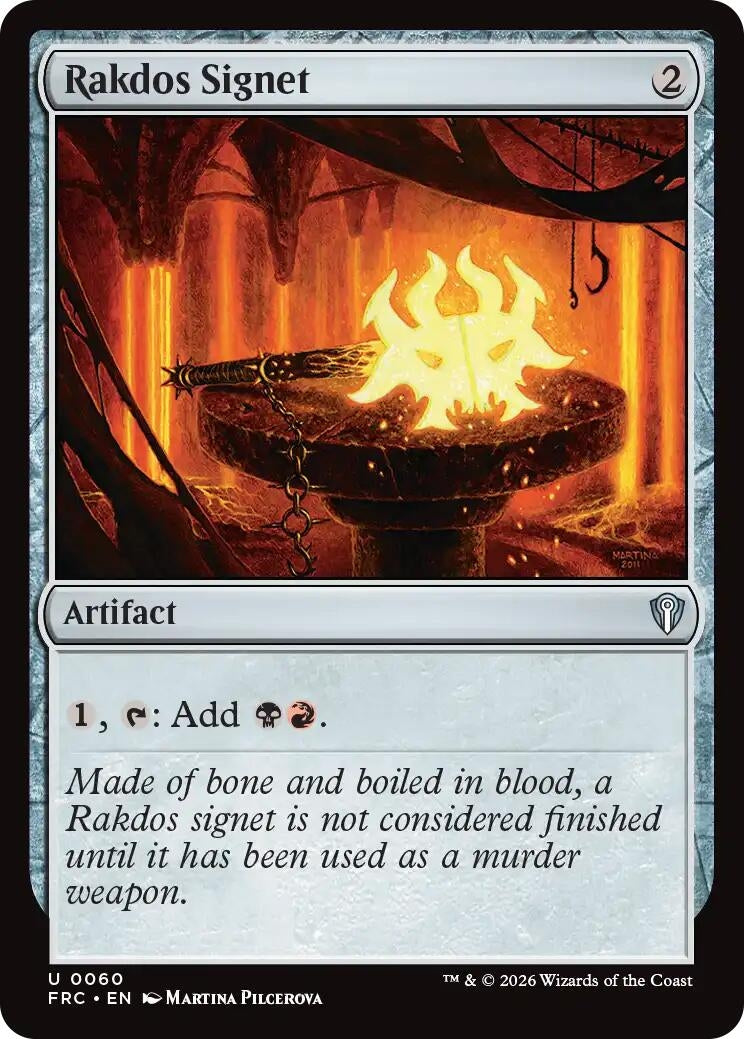 Rakdos Signet (60) (FRC)